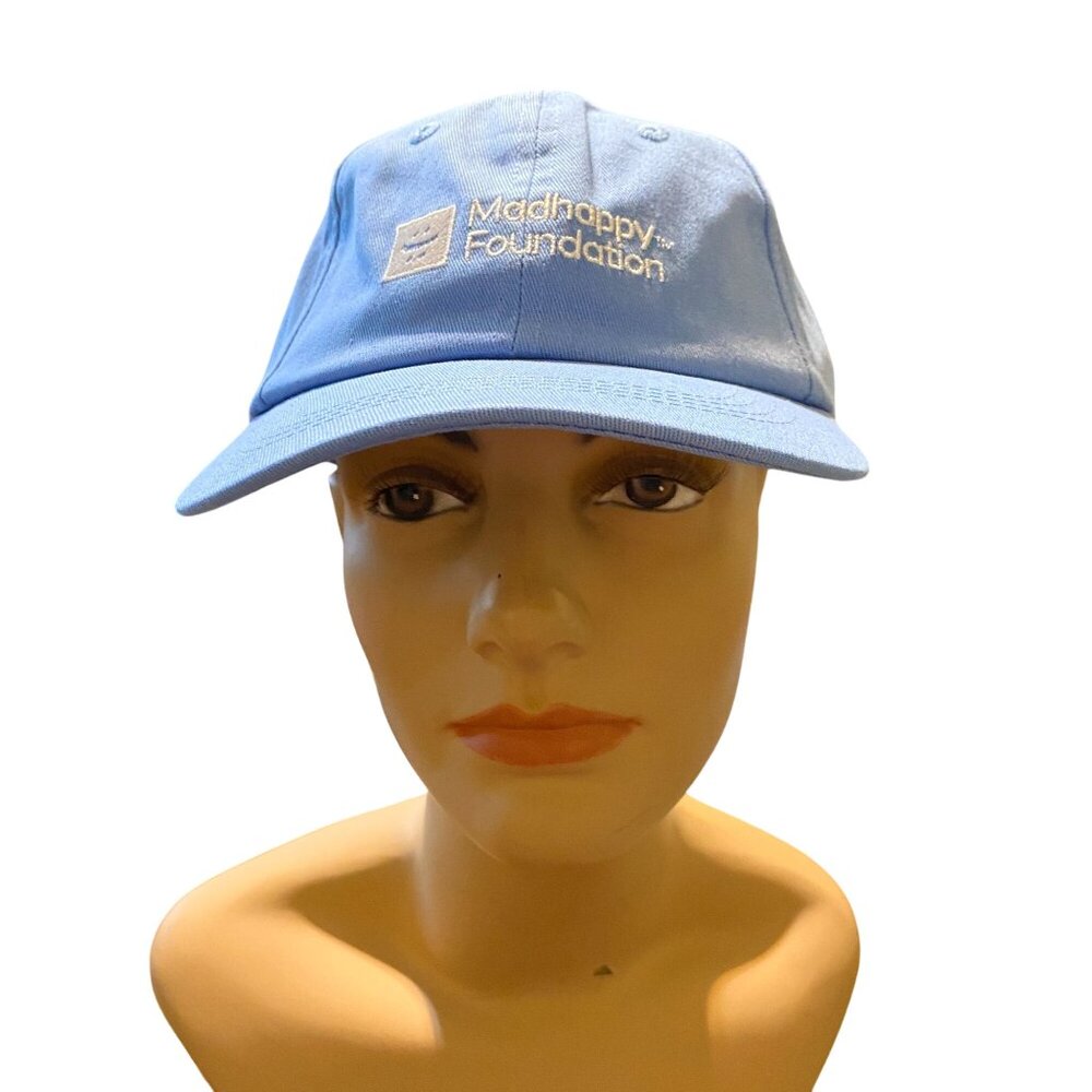Madhappy Foundation Dad Hat Blue embroidered‎ unisex adjustable
